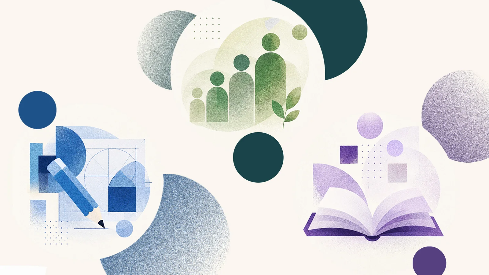 Illustration officielle du cadre Microsoft associant sécurité, participation et éducation des jeunes