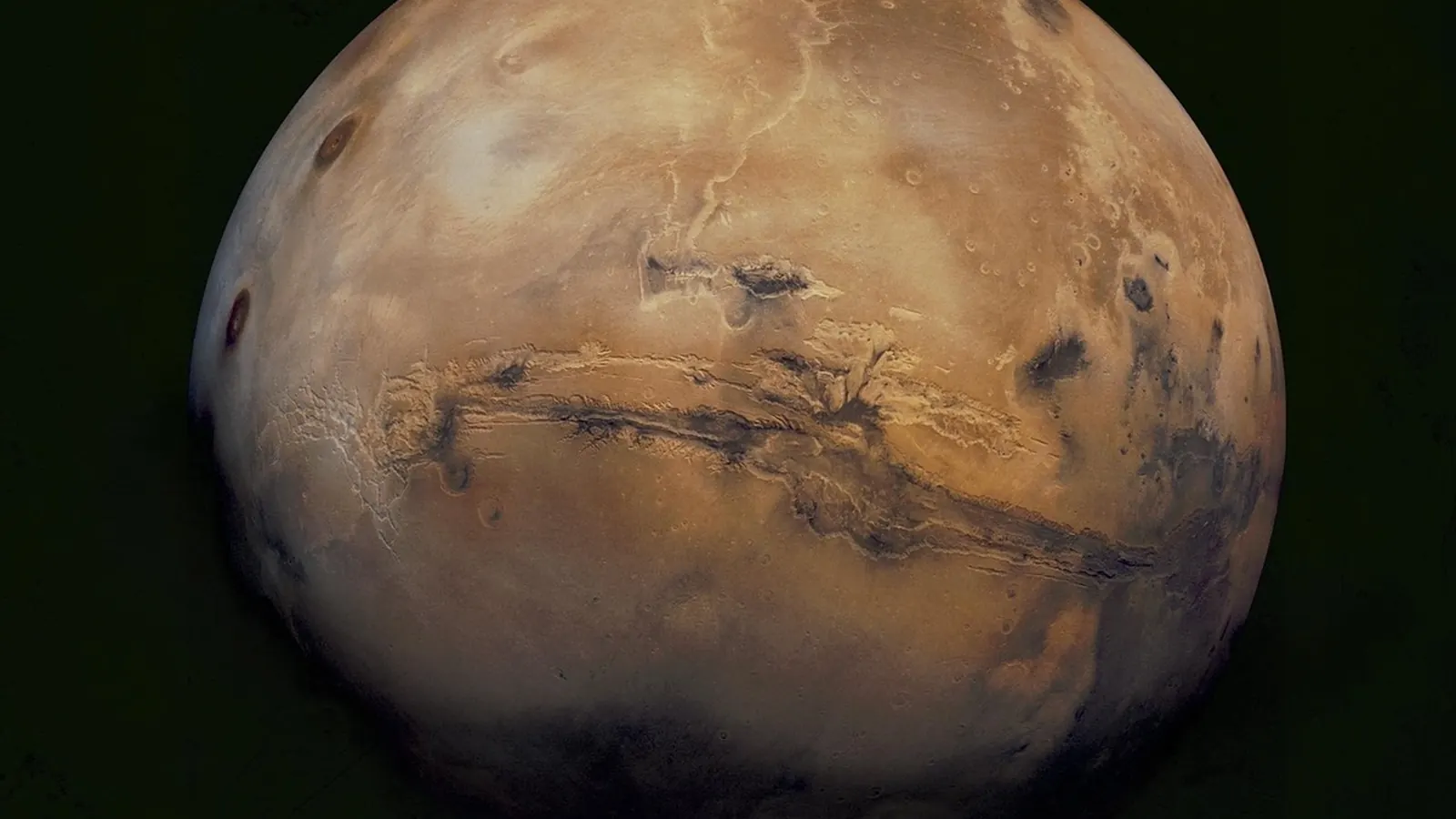 Vue globale officielle de la planète Mars publiée par la NASA