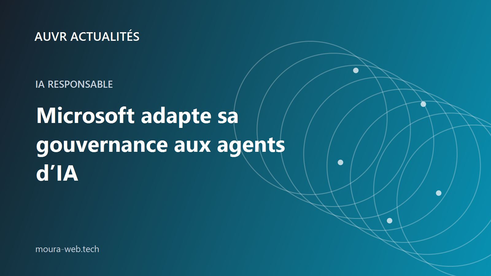Couverture AUVR Actualités sur le rapport 2026 de Microsoft consacré à l’intelligence artificielle responsable