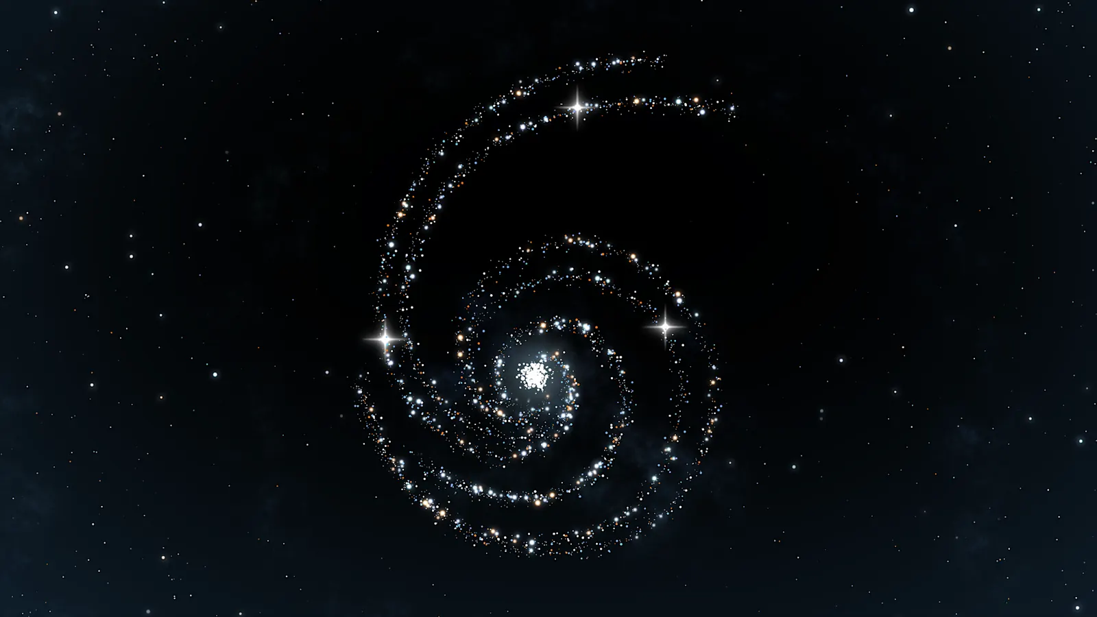 Illustration officielle de GPT-6 Astra formant un chiffre six lumineux sur fond sombre