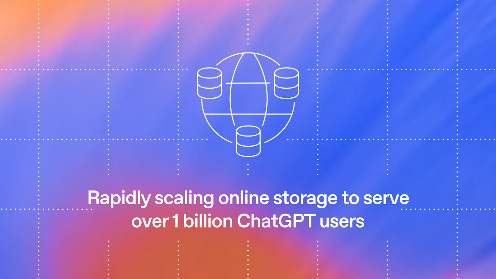 Schéma officiel de la plateforme de stockage Habitat d’OpenAI