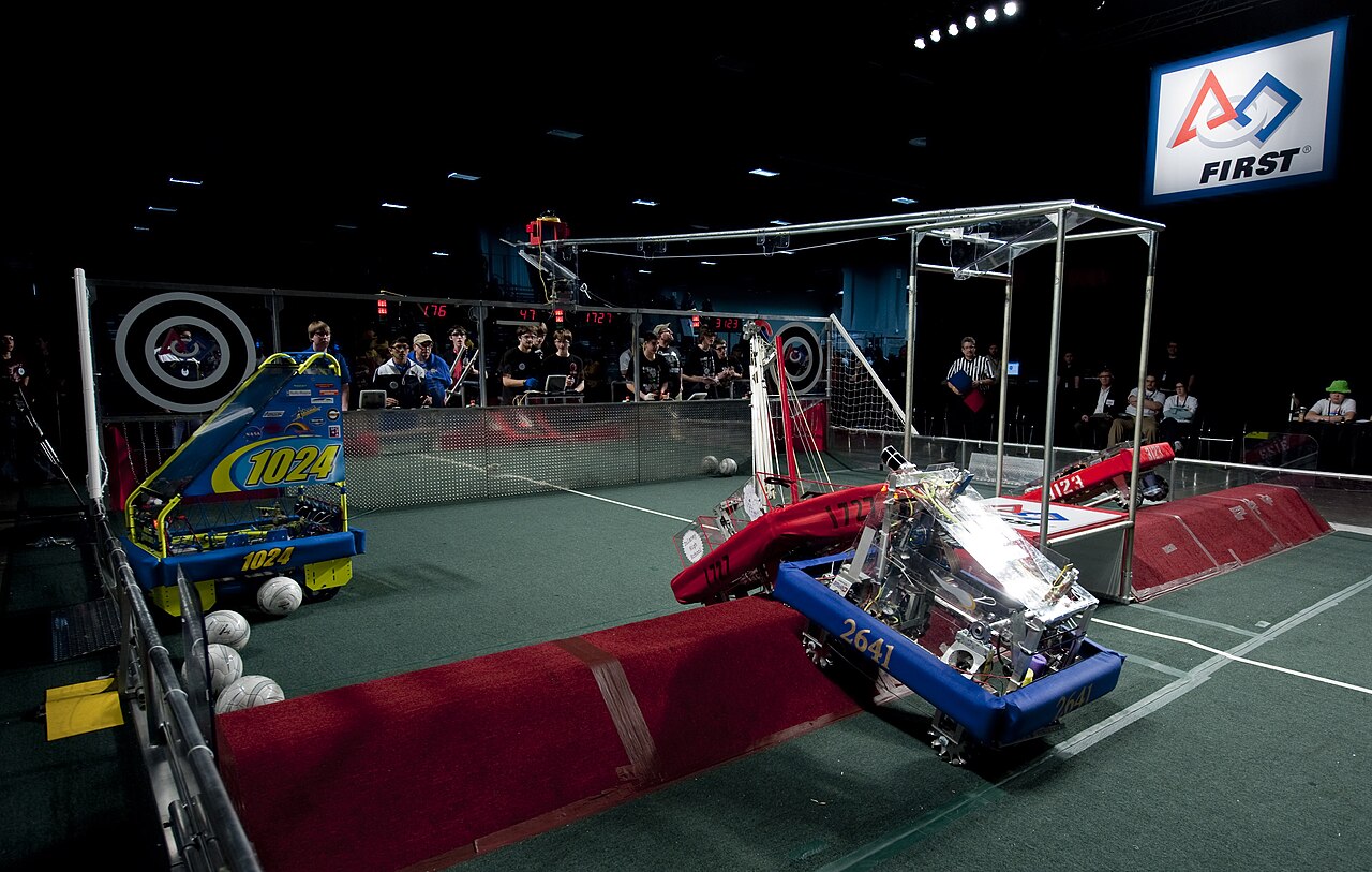 Robots en compétition à Washington en 2010, photo d’archive sans lien avec l’équipe algérienne de 2026.